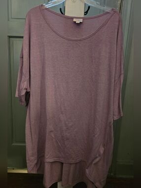 LuLaRoe Irma Dusty Lavender Scoop Neck Tunic